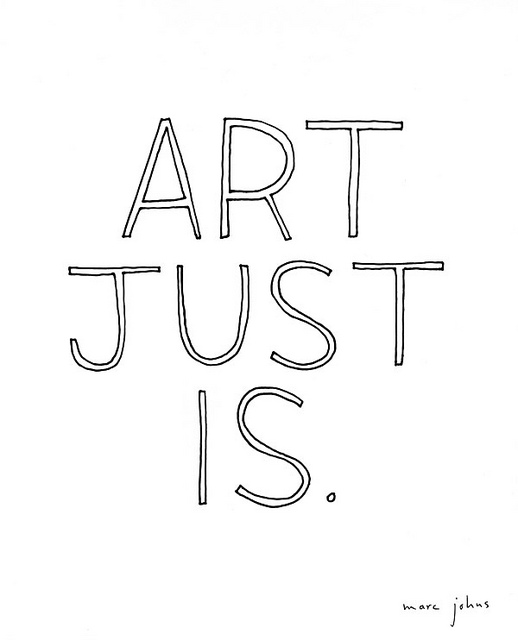 art just is
