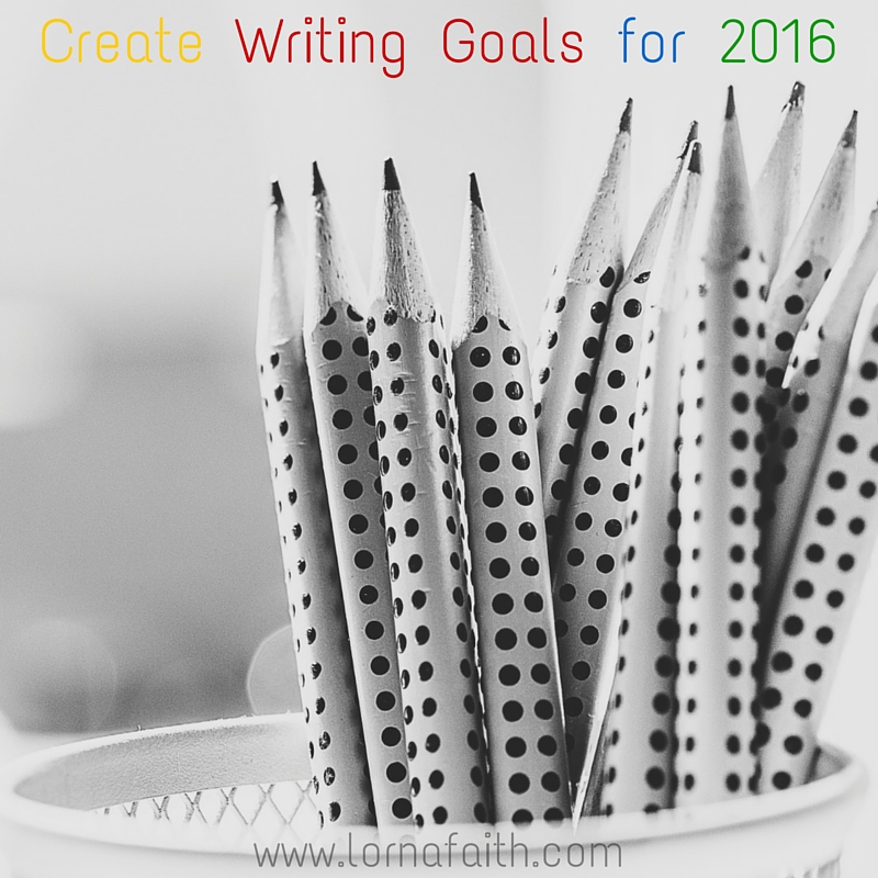 create writing goals for 2016