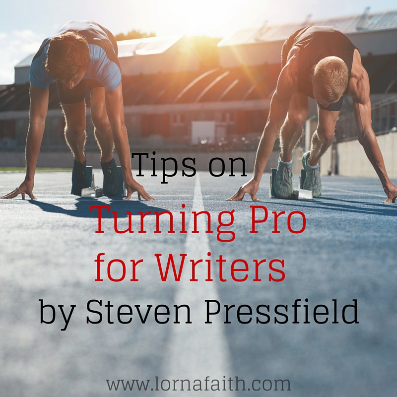 tips on turning pro for writers