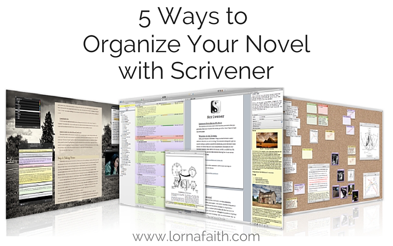 5 ways to organize your novel